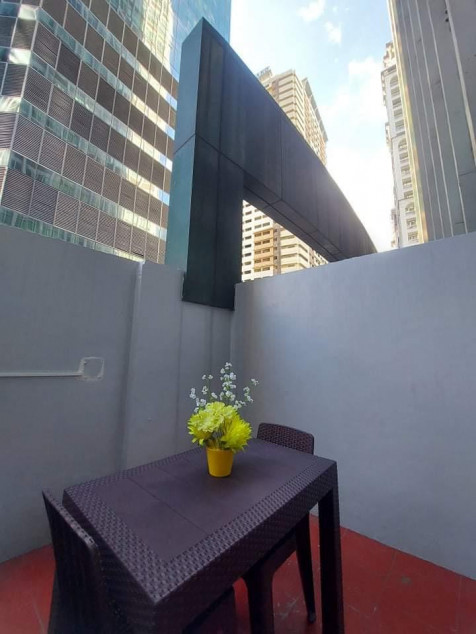 Fully Furnished 1 Bedroom Condo Unit In Ortigas Pasig With Balcony