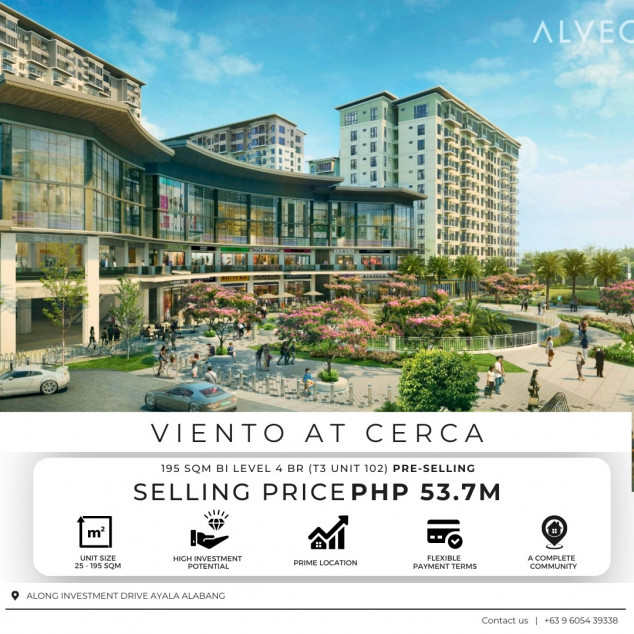 Special Condo Unit 4 Bed Room Bi Level Near Alabang Town Center