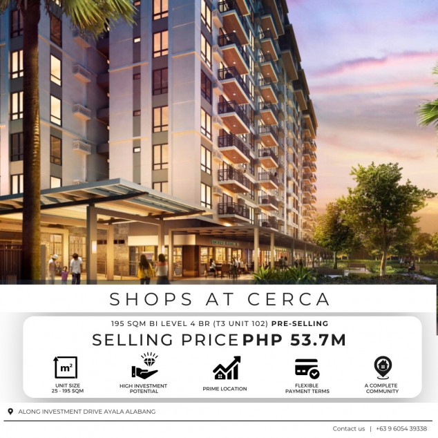 Special Condo Unit 4 Bed Room Bi Level Near Alabang Town Center