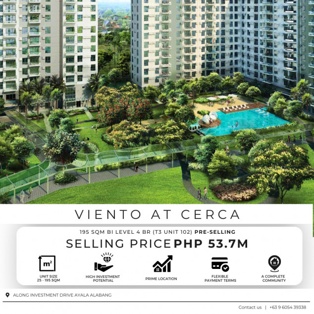 Special Condo Unit 4 Bed Room Bi Level Near Alabang Town Center