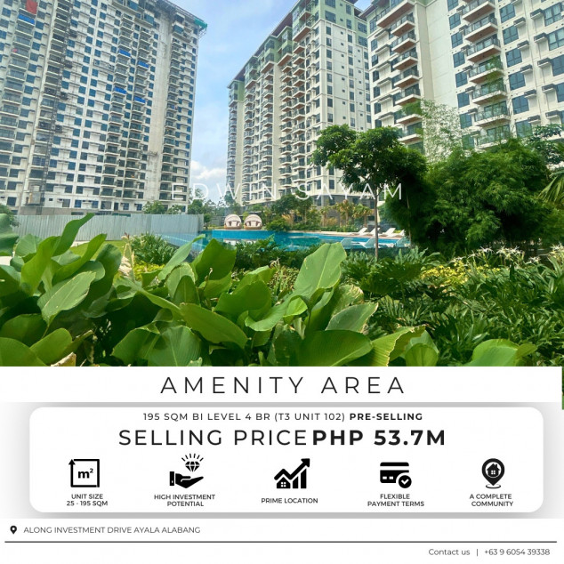 Special Condo Unit 4 Bed Room Bi Level Near Alabang Town Center