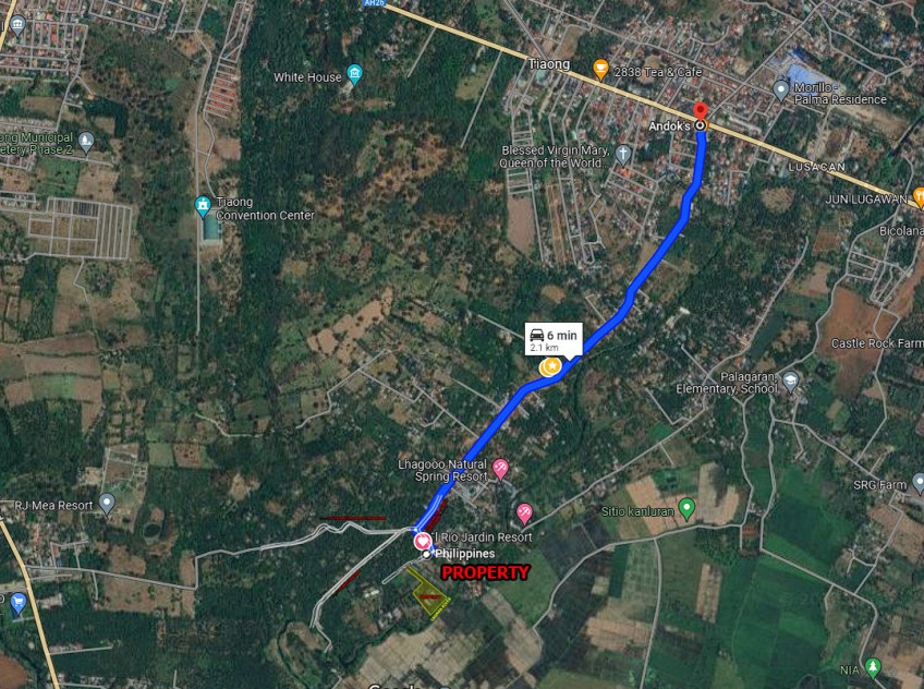 Agricultural Lot - Tiaong Quezon - 7864 SQM