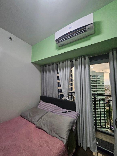 Clean Title RFO Furnished 1BR With Balcony For Sale At SMDC Air Residences Makati