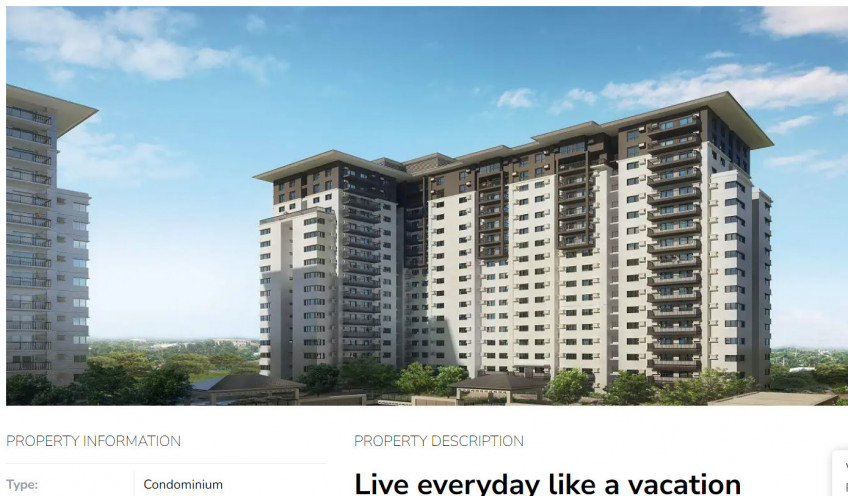 Preselling Tagaytay Ayala Serin Tower 3 2026 turnover