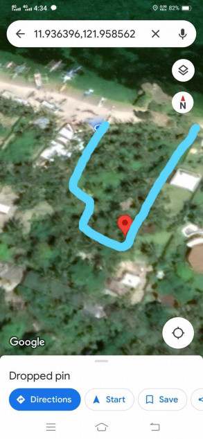 Beach Land In Nabas, Aklan (Overlooking Of Boracay Island)