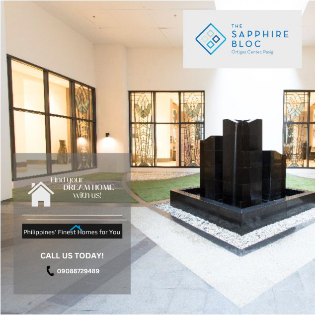 1 BR Pre-selling Unit At The Sapphire Bloc South Tower For Sale