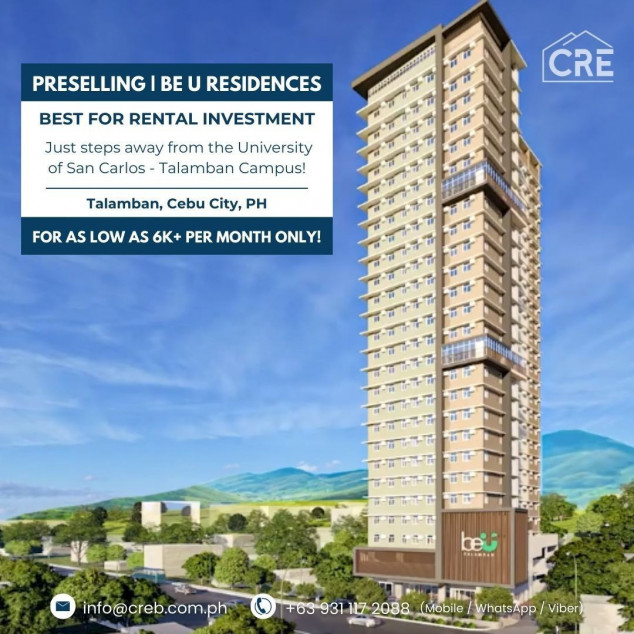 PRESELLING ! BE U RESIDENCES - TALAMBAN