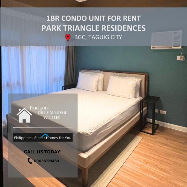 Brand New 1BR Condo Unit at Park Triangle Residences BGC for Rent