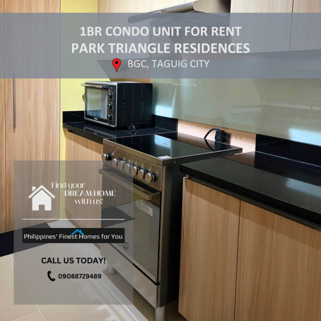 Brand New 1BR Condo Unit at Park Triangle Residences BGC for Rent