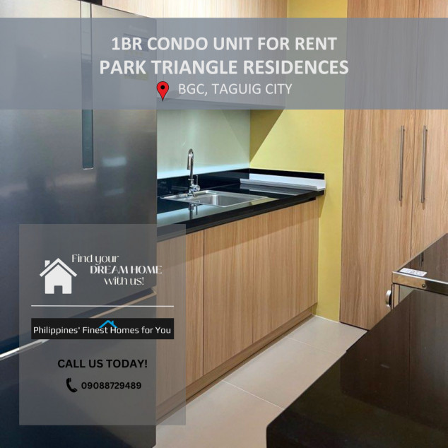 Brand New 1BR Condo Unit at Park Triangle Residences BGC for Rent