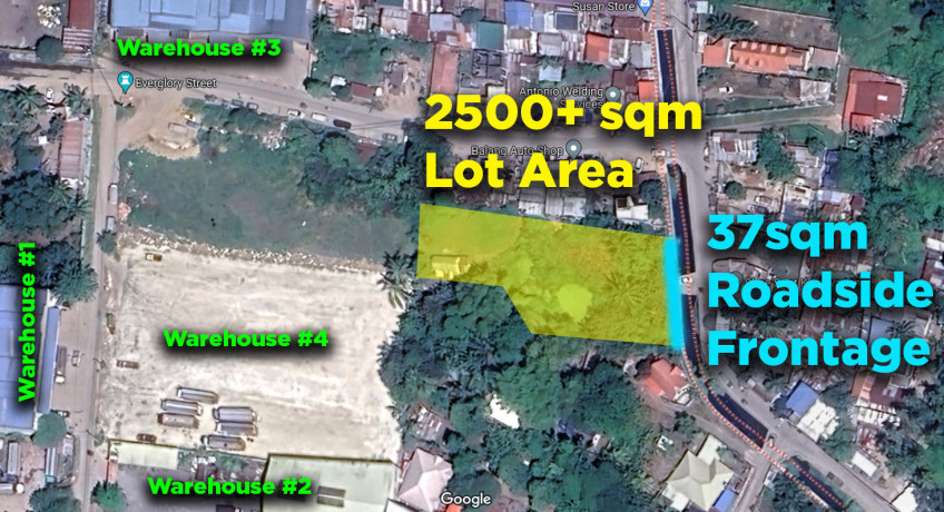 Lot For Sale 2,500+ SQM Titled Warehouse / Commercial, Cagayan de Oro