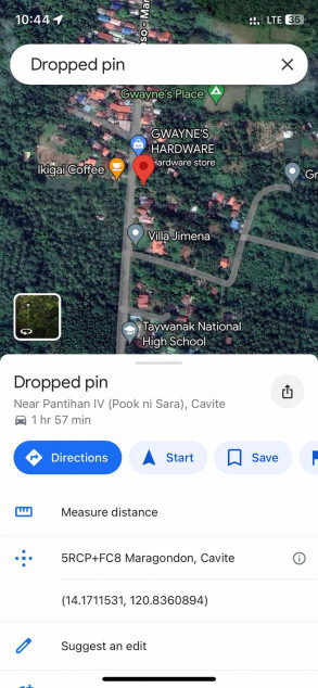 2,617 SQM Residential/Commercial Lot For Sale in Alfonso, Cavite (30 Mins. Away From Tagaytay)