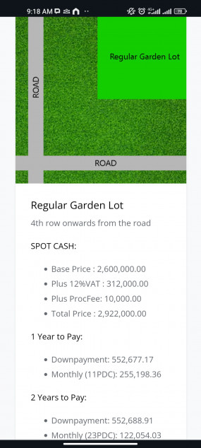 Heritage Memorial Lot (Family Garden) In Taguig