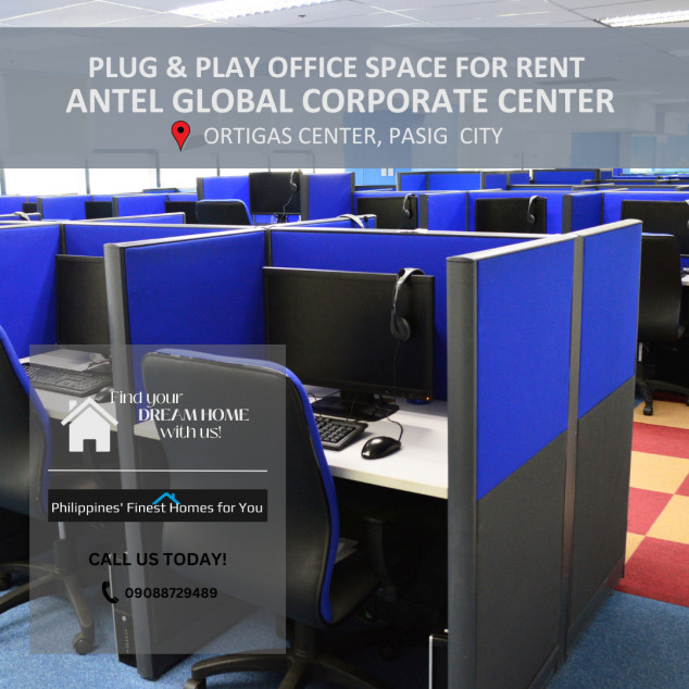 Plug & Play Office Space at Antel Global Corporate Center for Rent