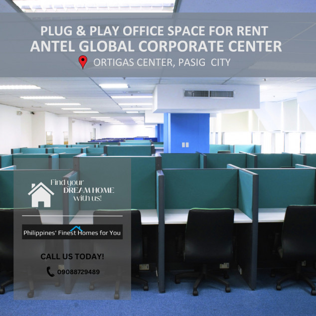 Plug & Play Office Space at Antel Global Corporate Center for Rent
