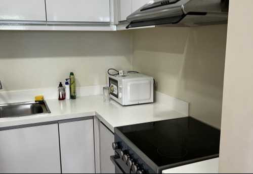 Fully Furnished 1BR Condo For Rent With Parking & Balcony In BGC