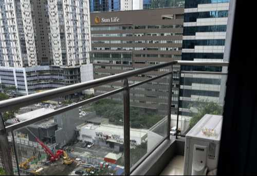 Fully Furnished 1BR Condo For Rent With Parking & Balcony In BGC