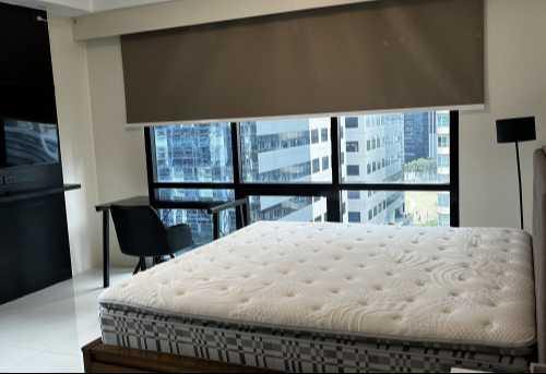 Fully Furnished 1BR Condo For Rent With Parking & Balcony In BGC