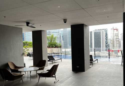 Fully Furnished 1BR Condo For Rent With Parking & Balcony In BGC