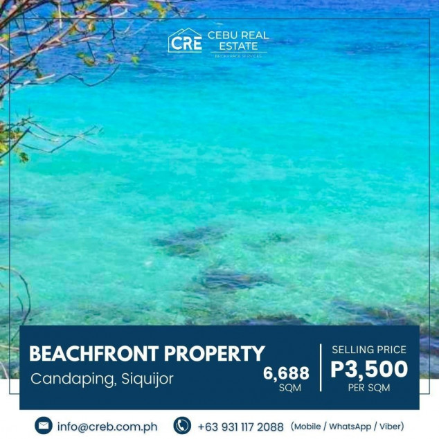 Beachfront Property for Sale - Candaping, Siquijor