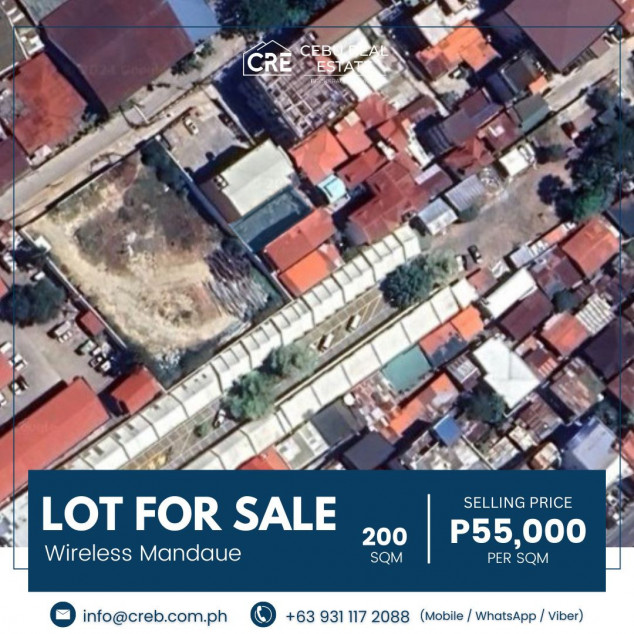 Commercial/Residential Lot for Sale - Wireless, Mandaue City, Cebu
