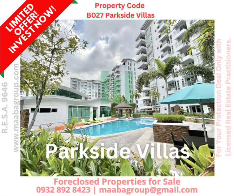 Parkside Villas Condominium for Sale in Pasay City
