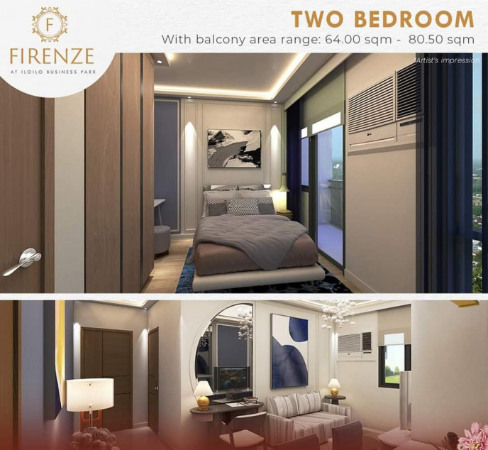 The Only Italian Inspire Condo in Iloilo City: Firenze Condominium 2BR with Balcony