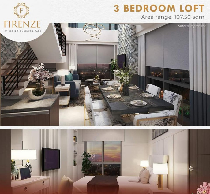 The Only Italian Inspire Condo in Iloilo City: Firenze Condominium 2BR with Balcony