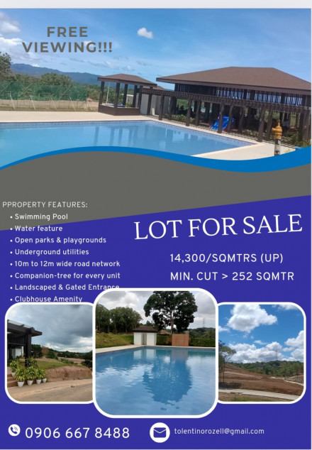 Lots For Sale at Tanay, Rizal