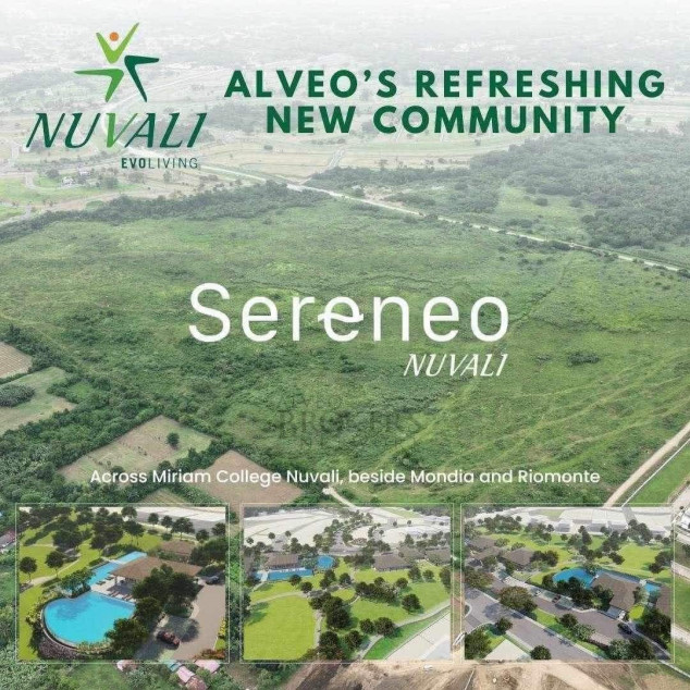 Lot for sale in Nuvali Sereneo near Mondia Miriam College Rio Monte and Solenad Mall