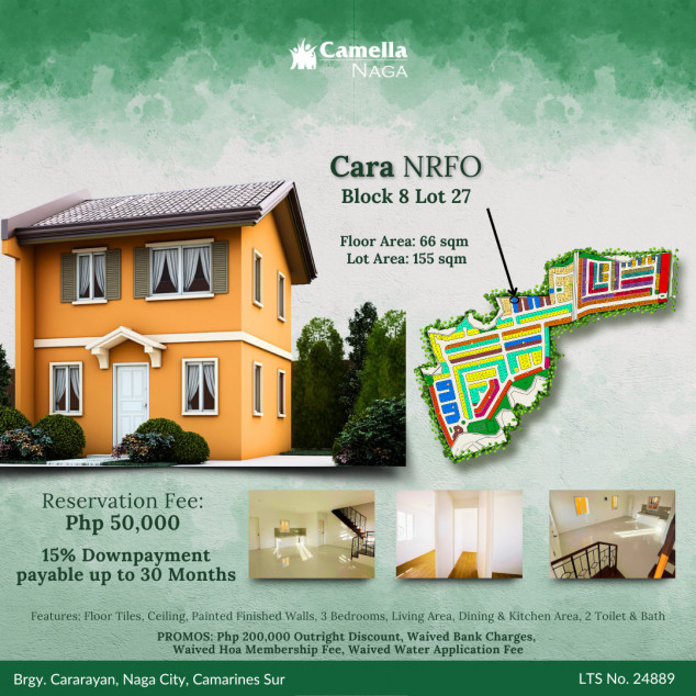 Pre-Selling House And Lot Available For Sale In Camarines Sur