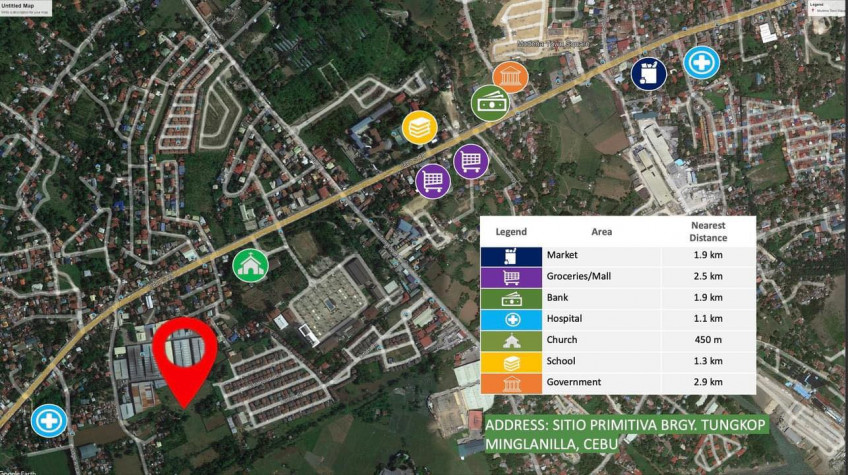 1-Storey Single Attached House Odessa Model In Danarra South Minglanilla Cebu