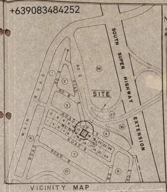 500 SQM Lot For Sale At Susana Heights, Muntinlupa