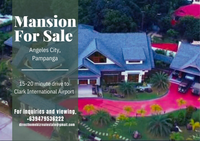 Mansion In Angeles City, Pampanga For Sale