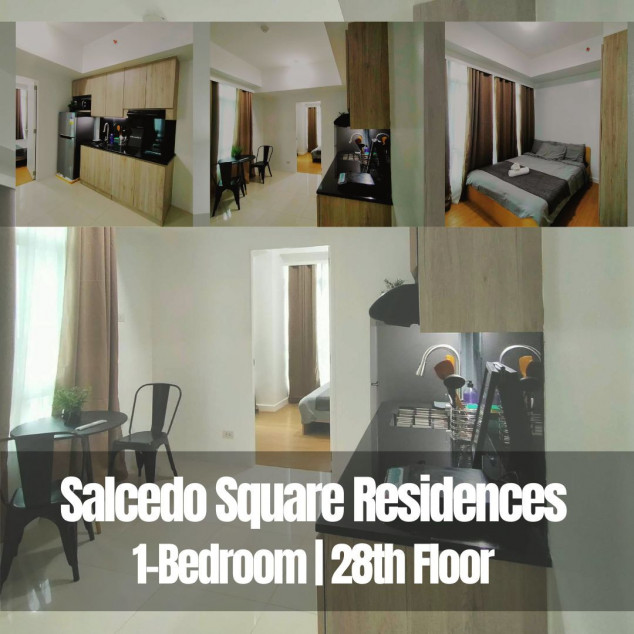 For Rent: Furnished 1-Bedroom Unit In Salcedo Square Residences Makati