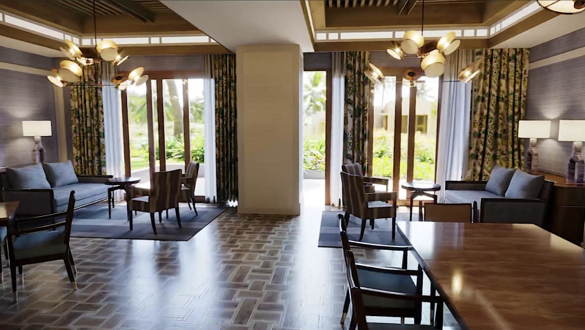 Two Bedroom Condo Unit With Beach Front View In Aruga Resort Residences Mactan, Cebu