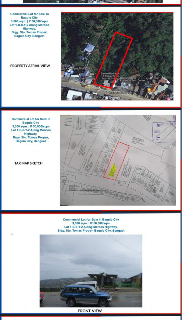 3000 SQM Commercial Lot In Baguio City For Sale