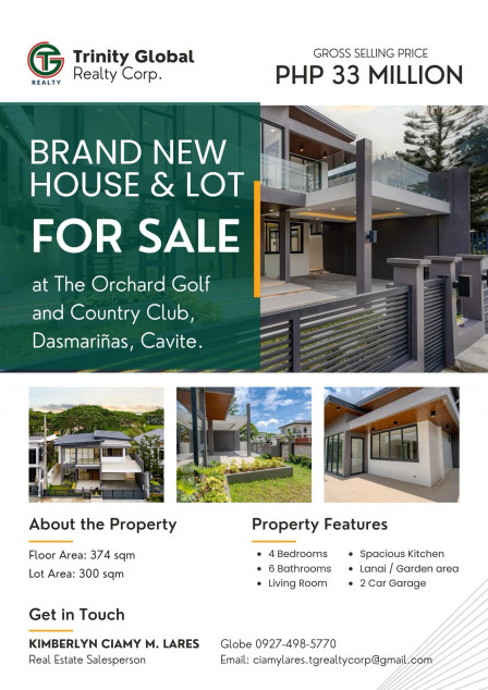 Brand New 4 Bedroom House And Lot For Sale In Dasmariñas, Cavite