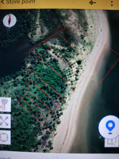 4,000 SQM Residential Beachfront Lot With White Beach And Sand Bar In Dumaran, Palawan