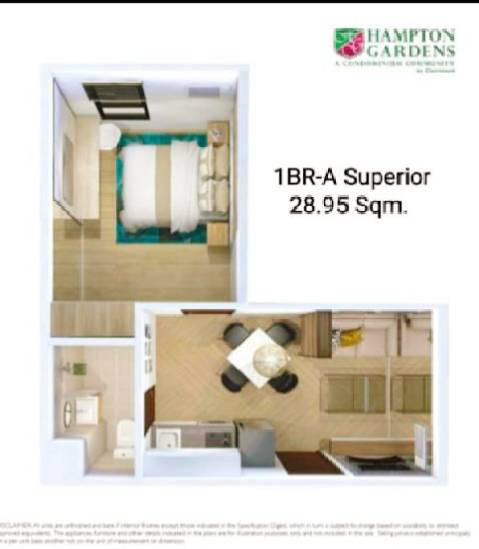 1 Bedroom Rent To Own Ready For Occupancy In Hampton Gardens Pasig City