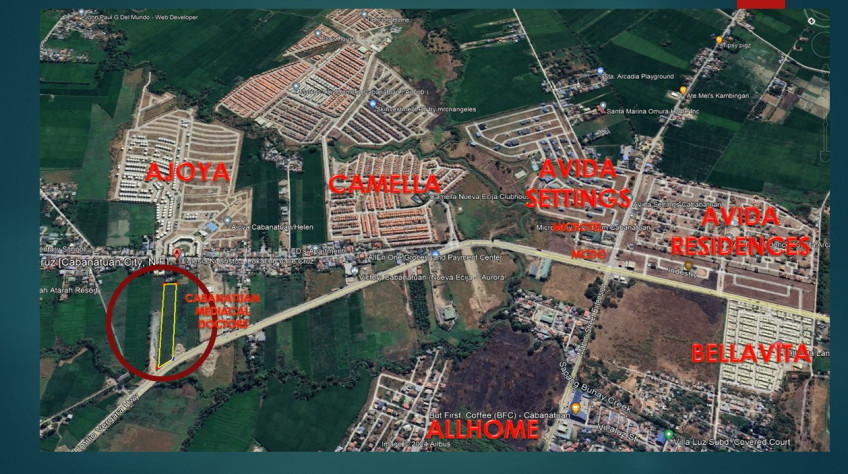 7,739 SQM Lot For Sale Along Vergara Highway Near Camella Cabanatuan City, Nueva Ecija