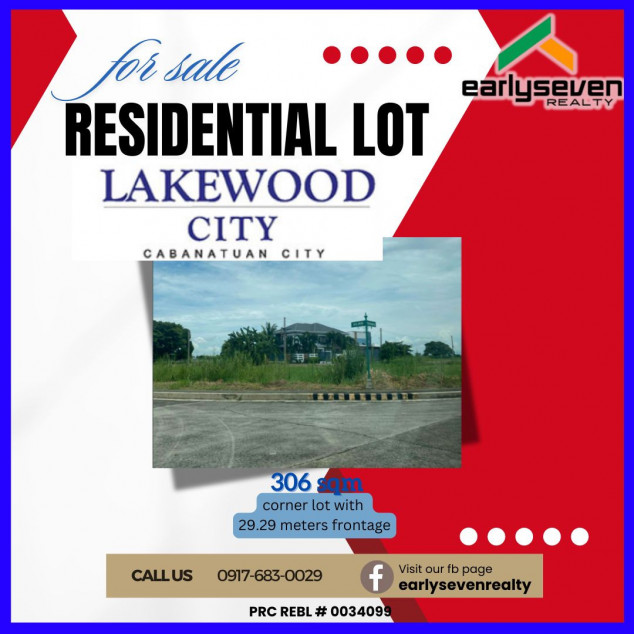 For Sale Residential Lot In Lakewood Subdivision Cabanatuan City, Nueva Ecija