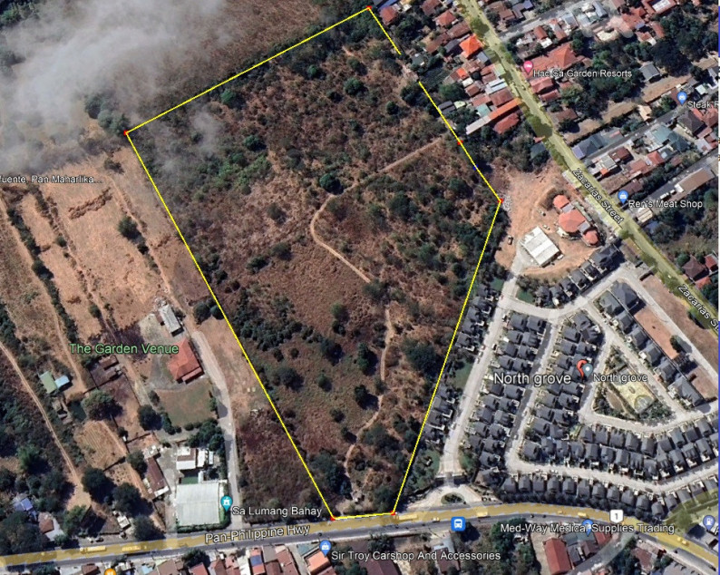 Lot For Sale Along Maharlika Highway, Cabanatuan City Beside North Grove Subdvision