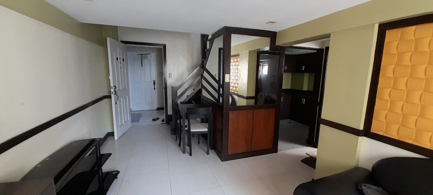 Fully-Furnished 2-Bedroom Loft Unit For Sale In Xavier Hills Condominium, Quezon City
