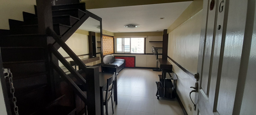 Fully-Furnished 2-Bedroom Loft Unit For Sale In Xavier Hills Condominium, Quezon City