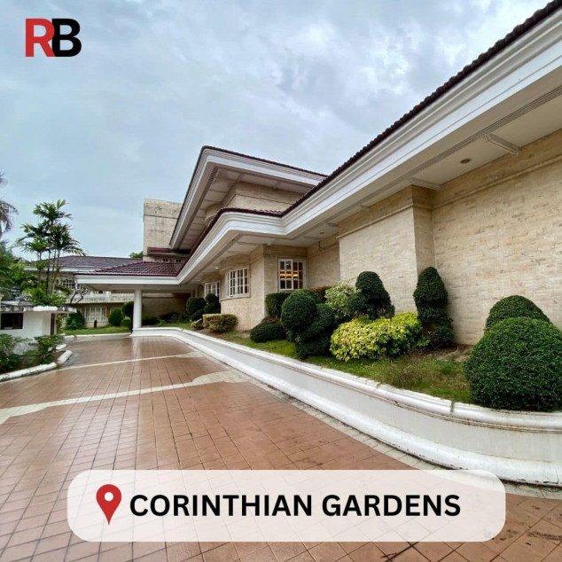 For Sale: Corner 7-Bedroom House At Corinthian Garden, Quezon City