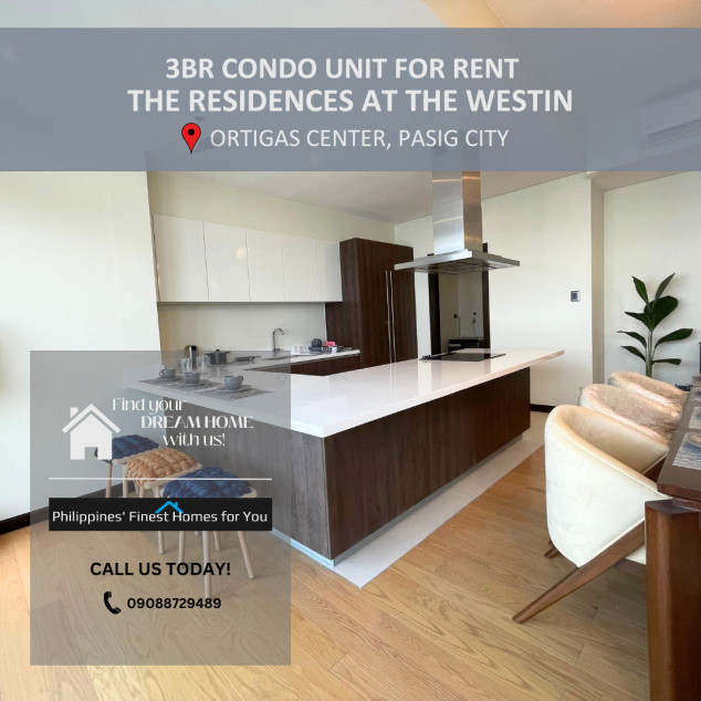 3 Bedroom Brand New Condo Unit At The Residences At The Westin Manila Sonata Place For Sale