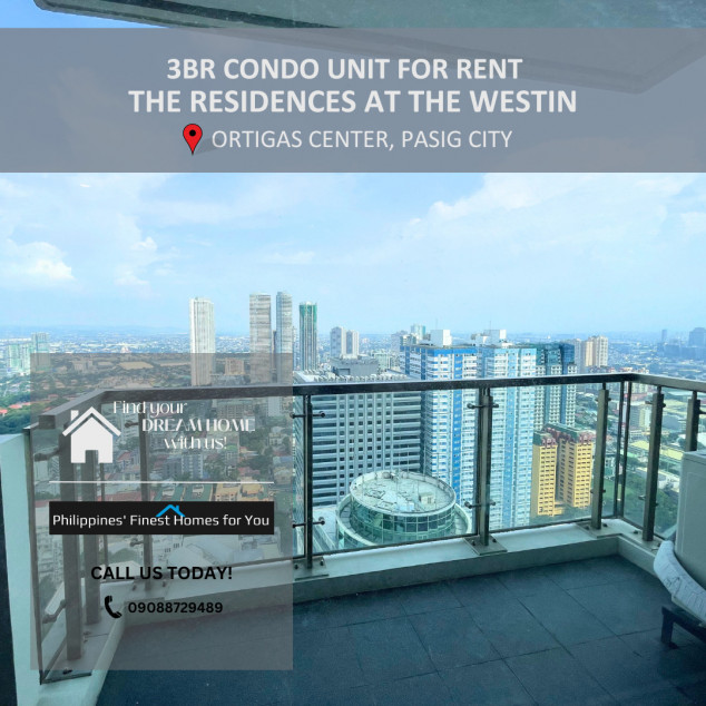 3 Bedroom Brand New Condo Unit At The Residences At The Westin Manila Sonata Place For Sale