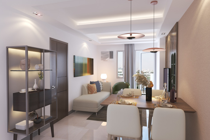 One Bedroom Unit With Balcony (West Wing) For Sale At One Crown Suites - Your Condo Home In Manila