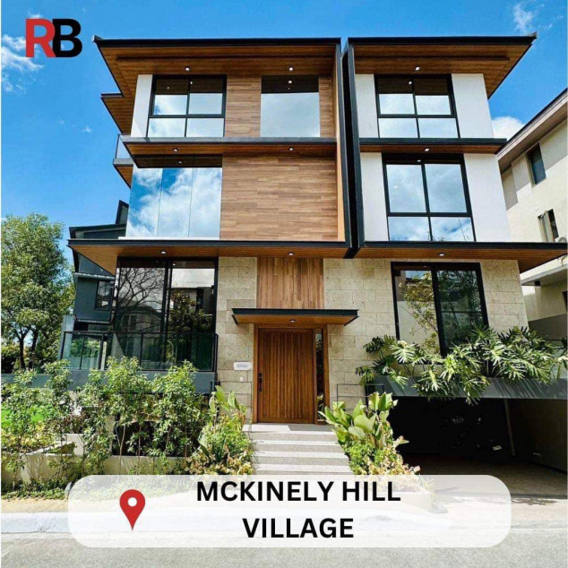 For Sale: Luxurious Brand New Corner House in McKinley Hill Village, BGC, Taguig City – DM for Price